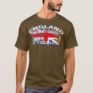 England Manchester Mormon LDS Mission Missionary T-Shirt