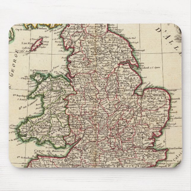 England Mouse Pad (Front)