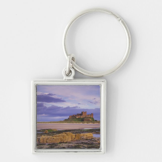 England, Northumberland, Bamburgh Castle Key Ring (Front)