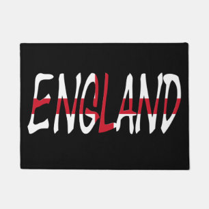England overlaid on English Flag dmcn Doormat