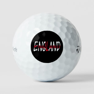 England overlaid on English Flag tmtp5 gbcnt Golf Balls