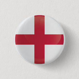 England  Round Icon Flag 3 Cm Round Badge