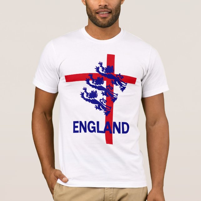 England Royal standard and St George cross T-Shirt (Front)