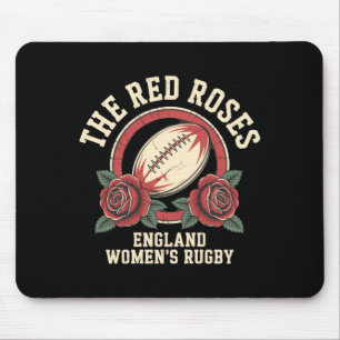 England Rugby English Flag Rugby England Women The Mouse Pad