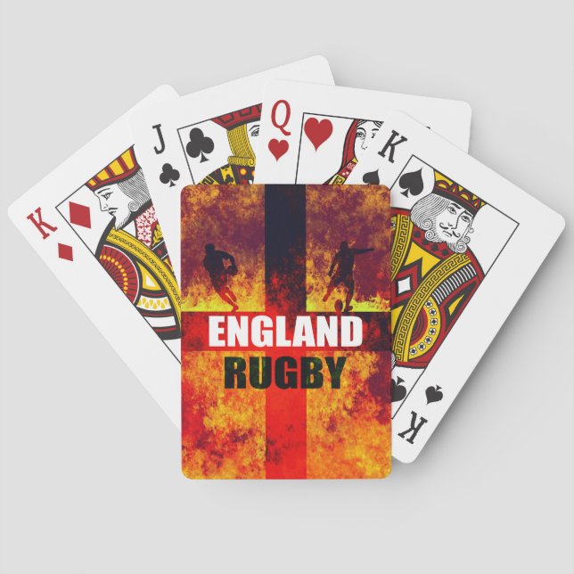 England Rugby Playing Cards (Back)