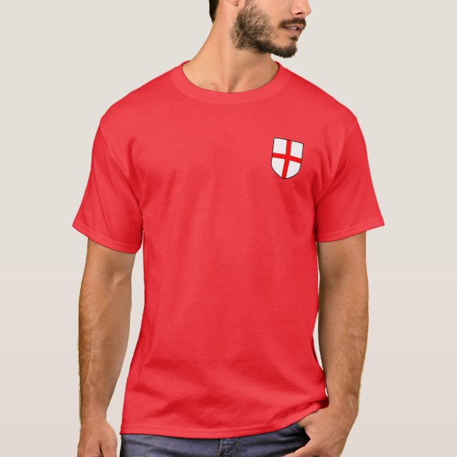 England Saint George Cross Shirt (Front)