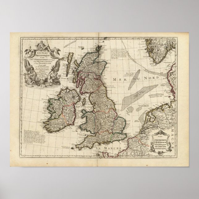England, Scotland, Europe Poster (Front)