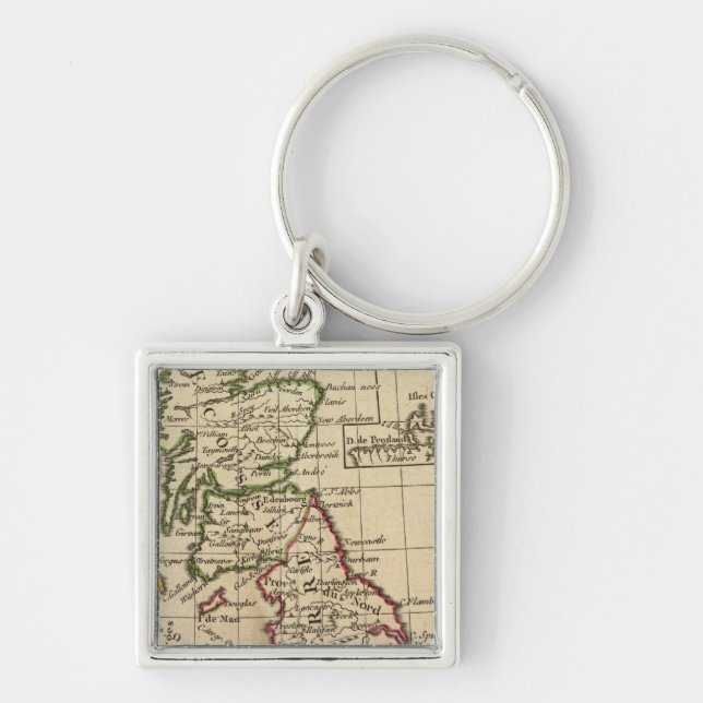 England, Scotland, Ireland Key Ring (Front)