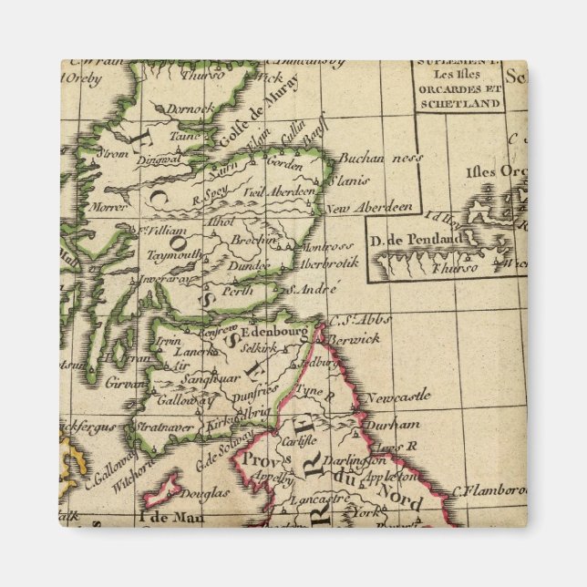 England, Scotland, Ireland Magnet (Front)