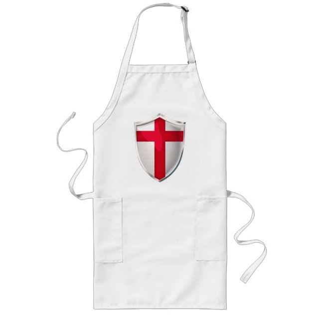 England Shield Long Apron (Front)