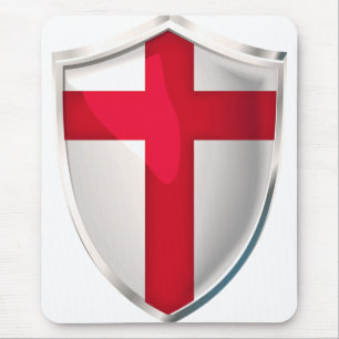 England Shield Mouse Pad