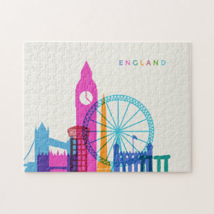 England Skyline Jigsaw Puzzle