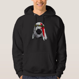 England Soccer Ball 2022 Uk Football  British Flag Hoodie