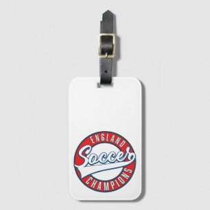 England Soccer Champions logo Luggage Tag