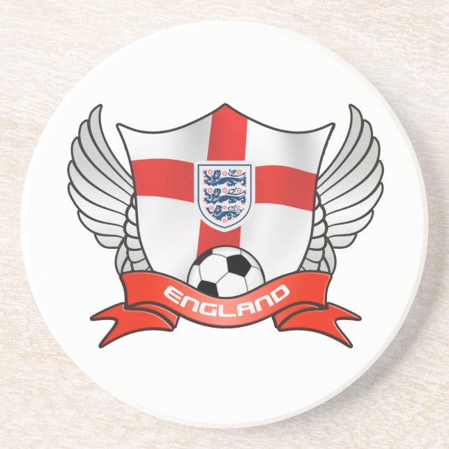 England Soccer Coasters (Front)