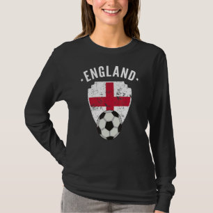 England Soccer England Flag Football English Pride T-Shirt