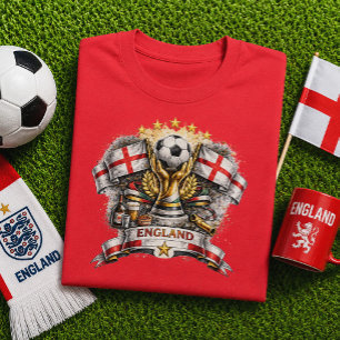 England Soccer Fan St George Football World Cup T-Shirt