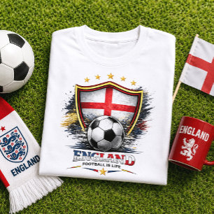 England Soccer Fan St George Football World Cup T-Shirt