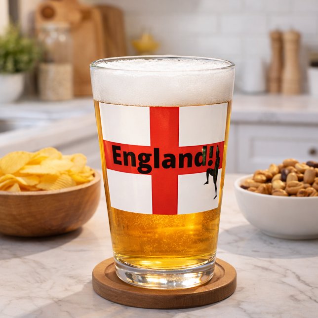 England soccer  glass (Creator Uploaded)