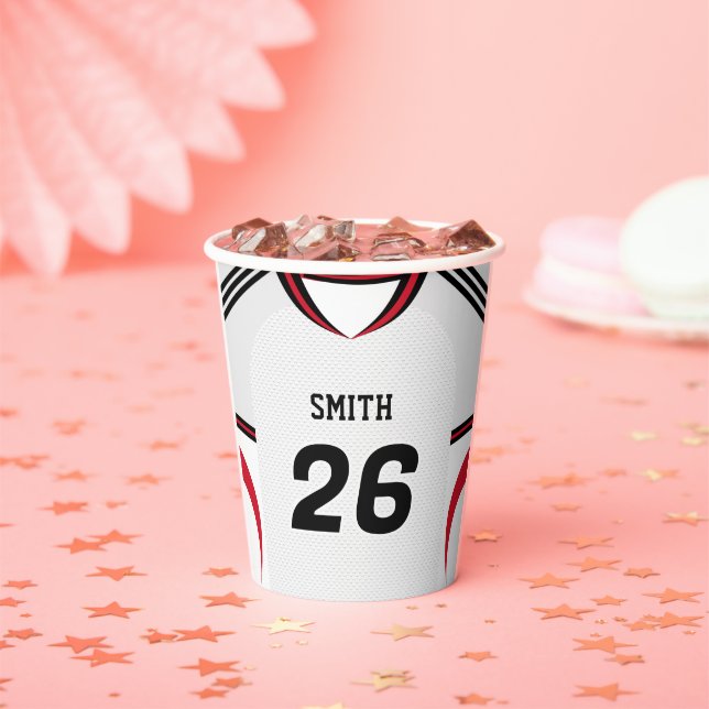 England Soccer Jersey Custom Name Number Cup (Insitu)