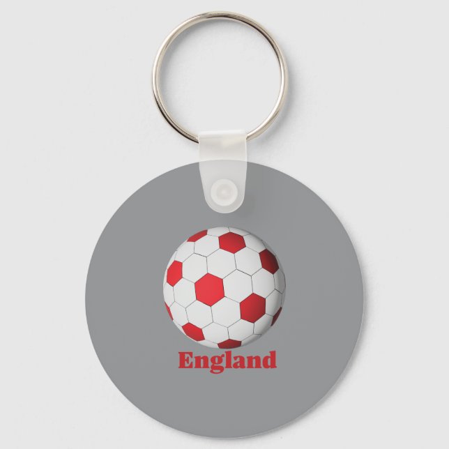 England Soccer, Key Ring (Front)