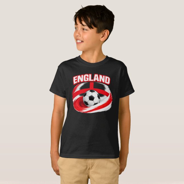 England Soccer Pride T-Shirt (Front Full)