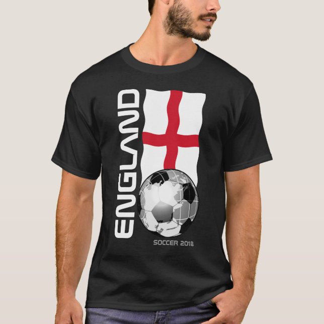 England Soccer T-Shirt (Front)
