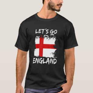 England Soccer Team Fan Football Let's Go England T-Shirt