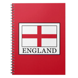 England Spiral Notebook