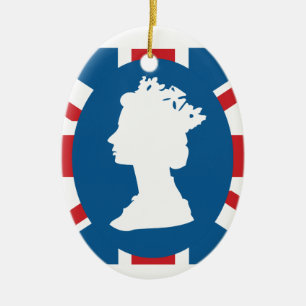 England - SRF Ceramic Tree Decoration