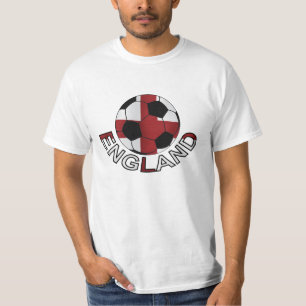 England st Georges cross soccer ball T-Shirt