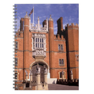 England, Surrey, Hampton Court Palace. 3 Spiral Notebook