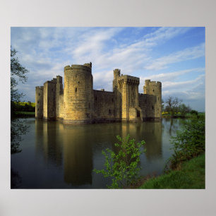 England, Sussex, Bodiam Castle Poster