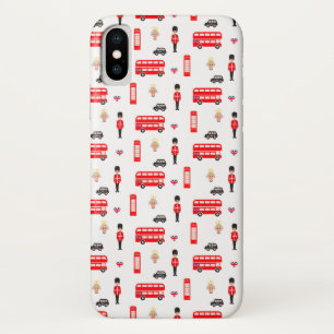 England Symbols Pattern Case-Mate iPhone Case