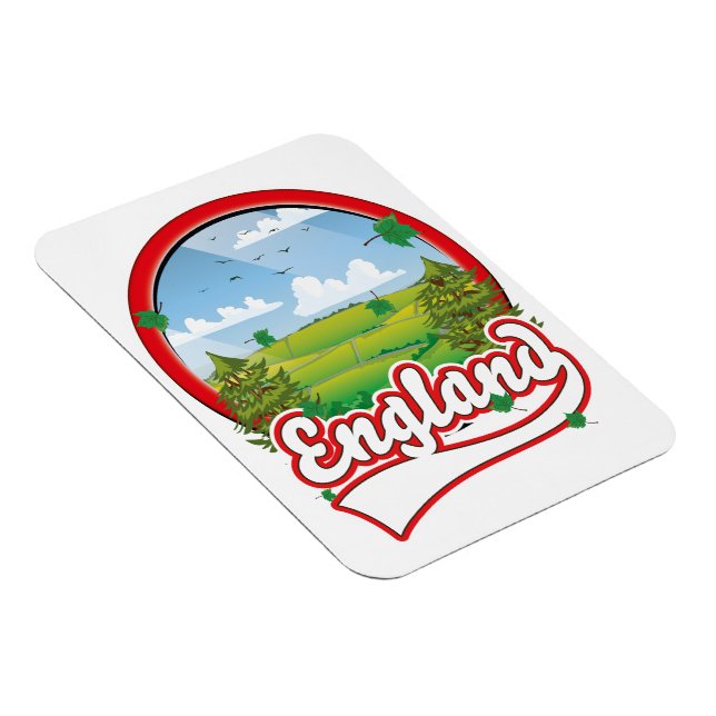 England Travel logo Magnet (Right Side)