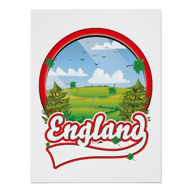 England Travel logo Poster (Front)