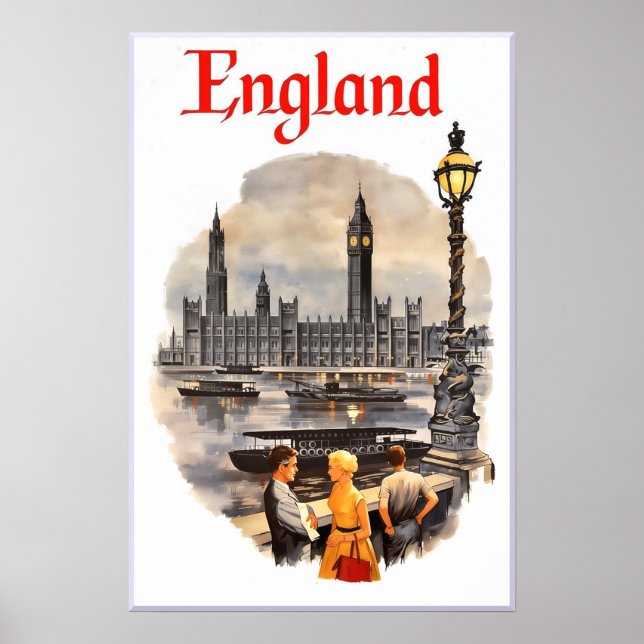 England travel poster (Front)