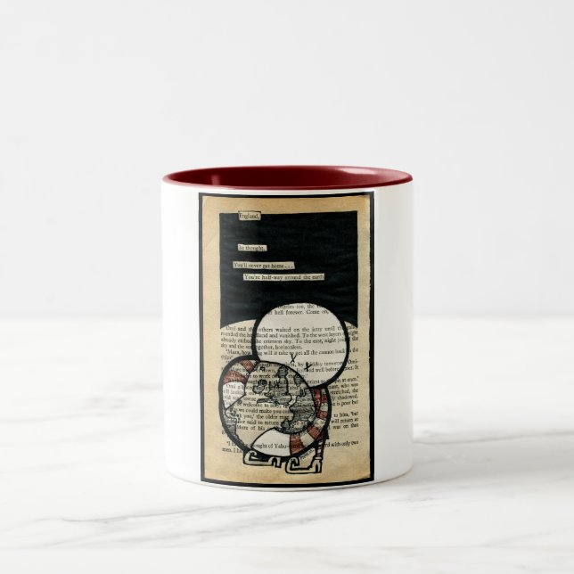 England... Two-Tone Coffee Mug (Center)