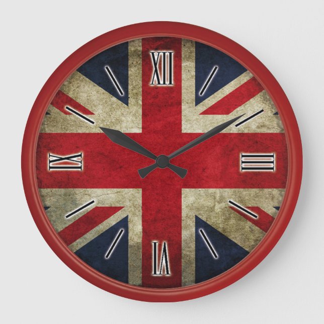 England vintage large clock (Front)