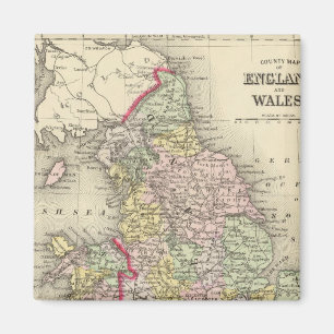 England, Wales 4 Magnet