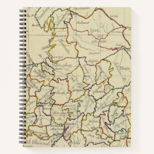 England, Wales 4 Notebook