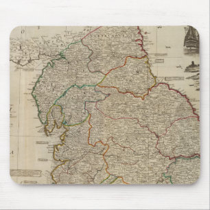 England, Wales north Mouse Pad