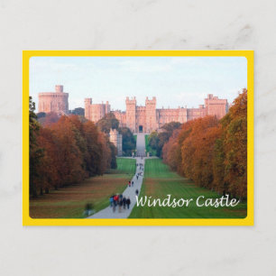 England - Windsor Castle - Postcard