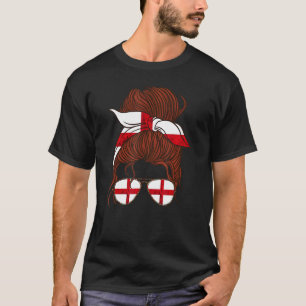 England Woman St George's Cross English Roots Engl T-Shirt