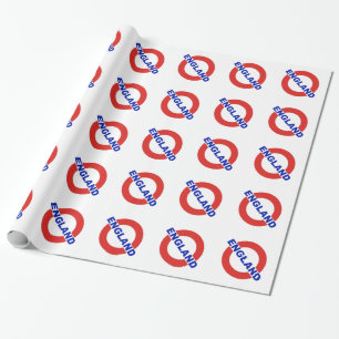 England Wrapping Paper