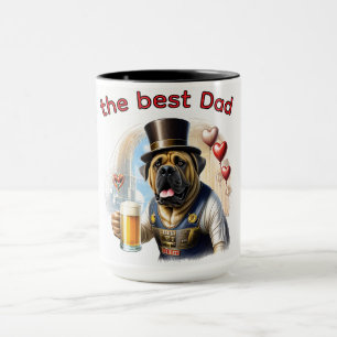 Englische Dogge Mastiff best Dad Mug