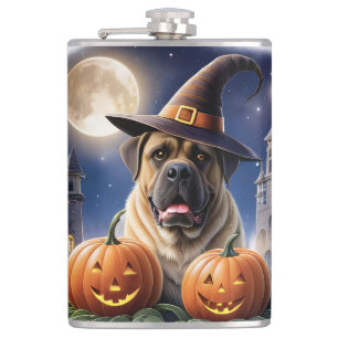 Englische Dogge Mastiff Date Hip Flask