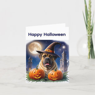 Englische Dogge Mastiff Date Holiday Card