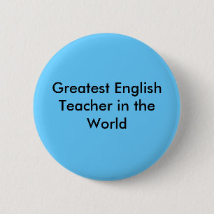 English 6 Cm Round Badge