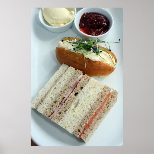 English afternoon tea poster (Front)